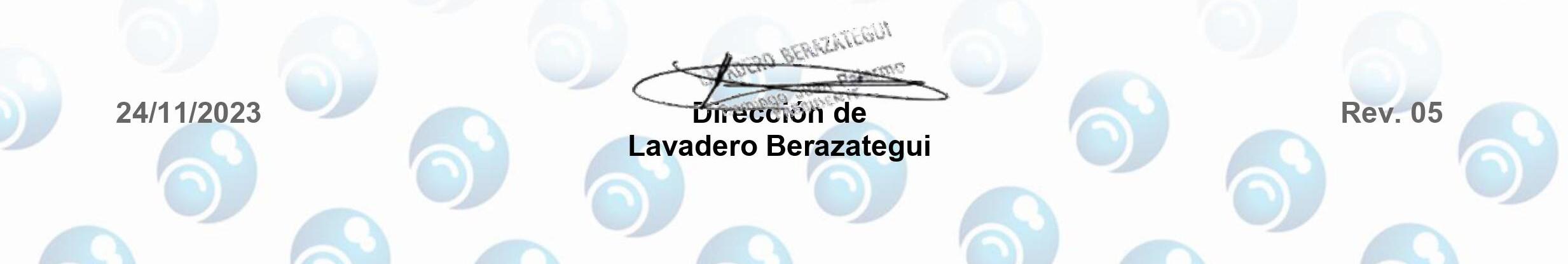 Firma de la Dirección — Política de Gestión Integrada, Rev. 05 del 24/11/2023